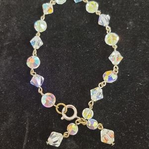 Stunning vintage crystal bracelet